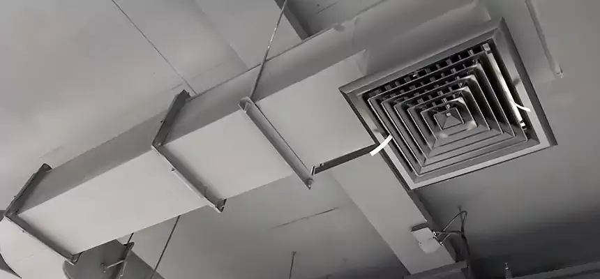 Restorative Allergy Relief Vent Cleaning – Coil, Blower & Housing Detail in Orange